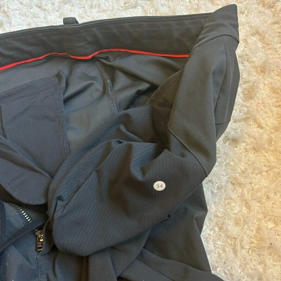 Lululemon Men’s 34 ABC Dark Grey Joggers Pants Zip Closure Drawstring Pockets - Picture 10 of 13
